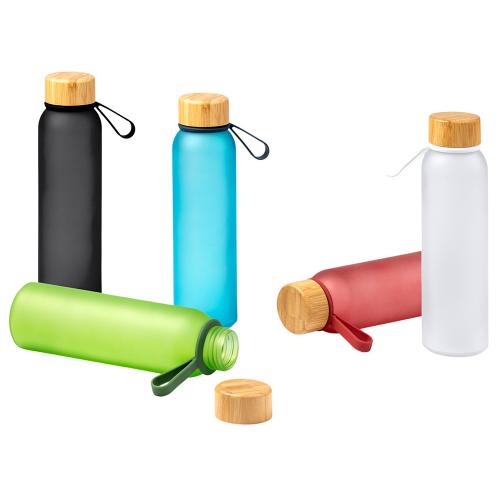 Бутылка из переработанного стекла  VOZNAN красный; - купить необычные подарки в Воронеже