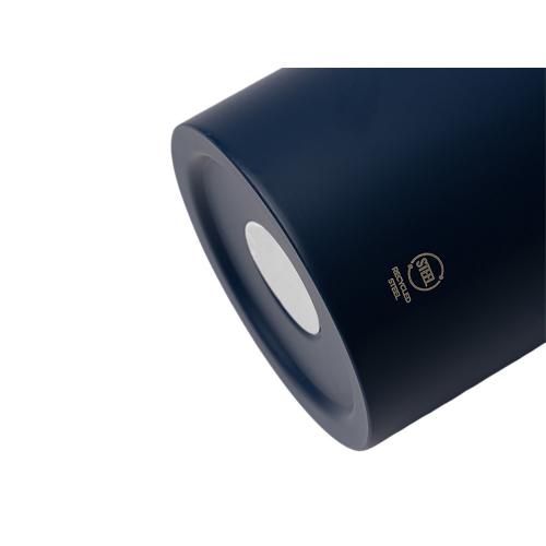 Бутылка LUWAK/ЛЮВАК из переработанной нержавеющей стали с карабином; - купить подарки с логотипом в Воронеже