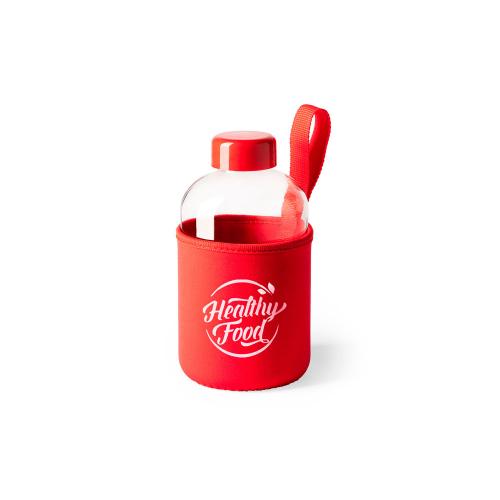 Бутылка стеклянная KASTER в неопреновом чехле, 600 мл; - купить необычные подарки в Воронеже