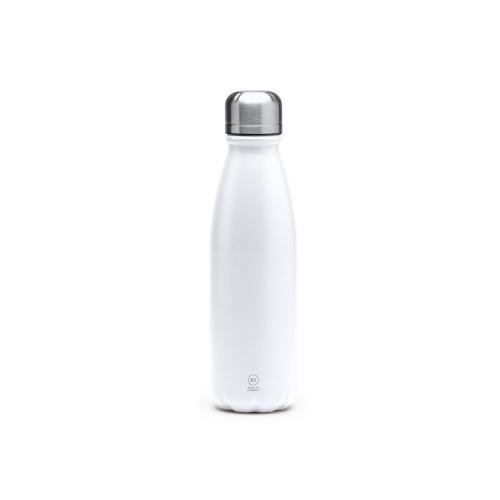 Бутылка KISKO из переработанного алюминия, 550 мл, белый