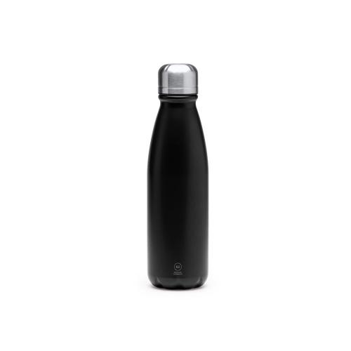 Бутылка KISKO из переработанного алюминия, 550 мл, черный