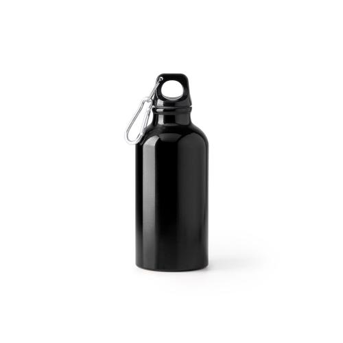 Бутылка RENKO из переработанного алюминия, черный