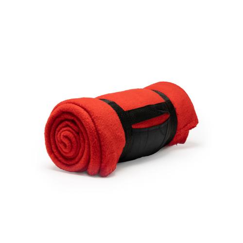 Флисовый плед DANERIS с антипиллинговой обработкой; - купить именные сувениры в Воронеже