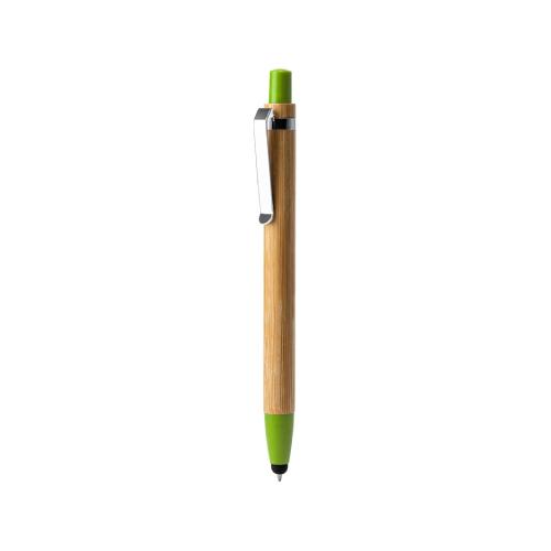 Ручка-стилус шариковая NAGOYA с бамбуковым корпусом; - купить необычные сувениры в Воронеже