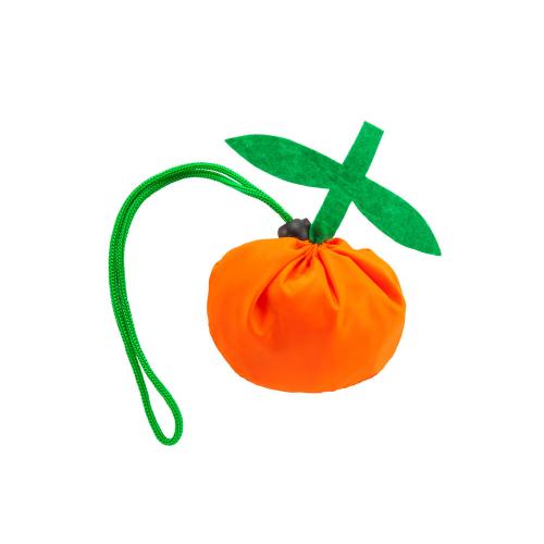 Складная сумка для покупок FOCHA, апельсин; - купить подарки с логотипом в Воронеже