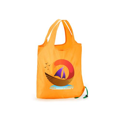 Складная сумка для покупок FOCHA, апельсин; - купить необычные подарки в Воронеже