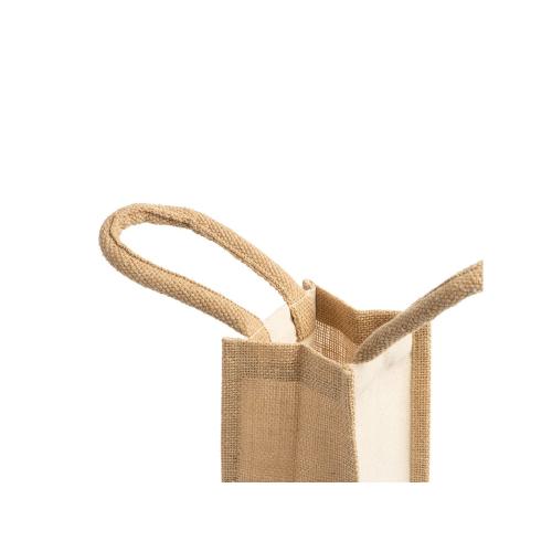 Сумка BELONA из ламинированного джута и хлопка; - купить необычные подарки в Воронеже