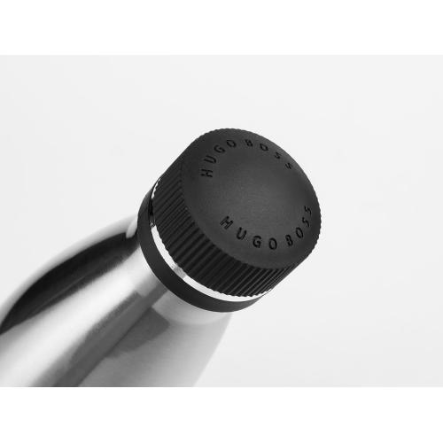 Термобутылка с вакуумной изоляцией Matrix  Silver; - купить именные сувениры в Воронеже