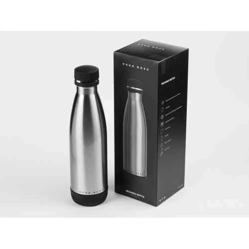 Термобутылка с вакуумной изоляцией Matrix  Silver; - купить необычные подарки в Воронеже