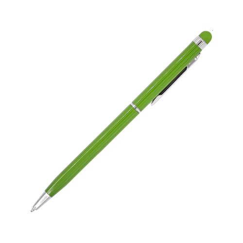 Ручка-стилус металлическая шариковая BAUME, папоротник