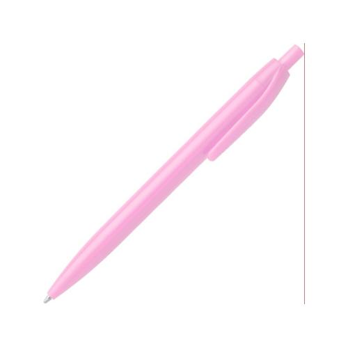 Ручка пластиковая шариковая STIX, синие чернила, светло-розовый