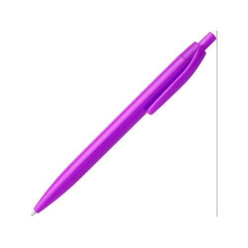 Ручка пластиковая шариковая STIX, синие чернила, лиловый