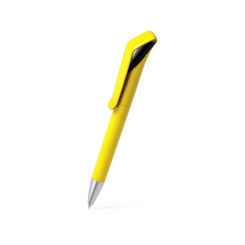 Ручка пластиковая шариковая IRATI, желтый