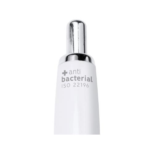 Ручка пластиковая шариковая CARREL с антибактериальным покрытием; - купить необычные подарки в Воронеже