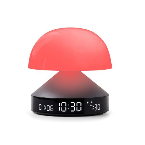 Светильник с часами и световым будильником Mina Sunrise; - купить подарки с логотипом в Воронеже