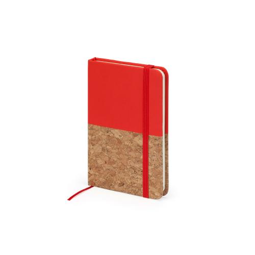 Блокнот А6 Ирис с комбинированной обложкой; - купить подарки с логотипом в Воронеже