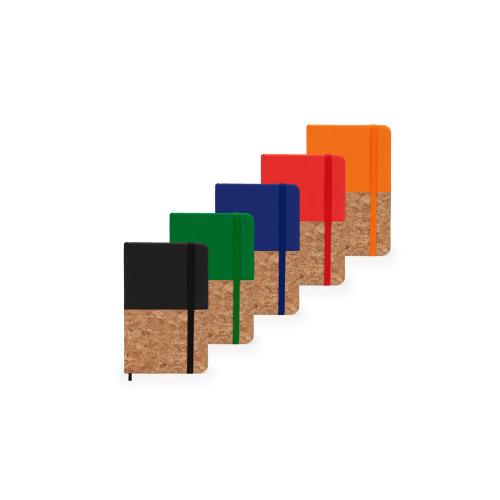 Блокнот А6 Ирис с комбинированной обложкой; - купить именные сувениры в Воронеже