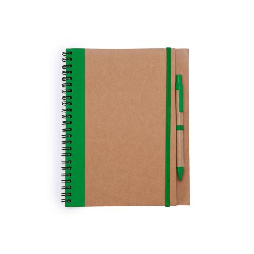 Блокнот А5+ ALANI с шариковой ручкой; - купить именные сувениры в Воронеже