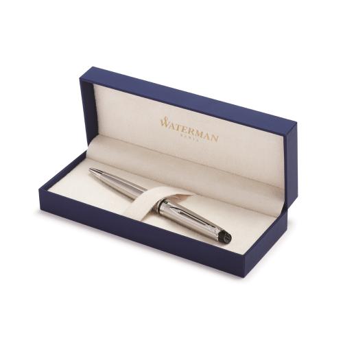 Шариковая ручка Waterman Expert 3, цвет: Stainless Steel CT; - купить именные сувениры в Воронеже