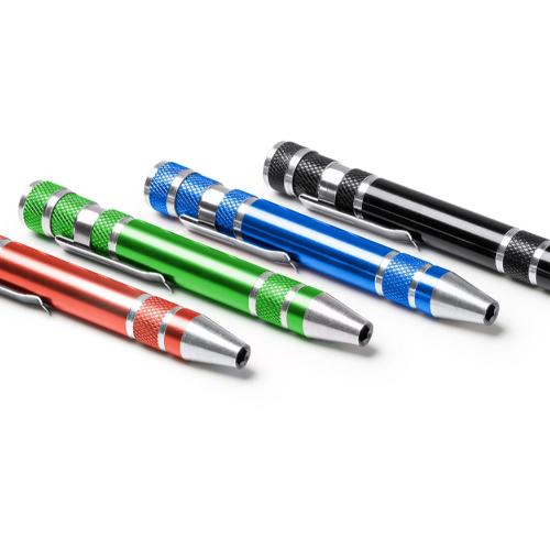 Алюминиевый мультитул BRICO в форме ручки; - купить необычные сувениры в Воронеже