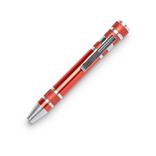 Алюминиевый мультитул BRICO в форме ручки; - купить бизнесс-сувениры в Воронеже