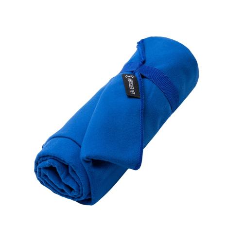 Легкое полотенце Gulpi  из микрофибры RPET с ремешком для складывания, 70*120 см; - купить необычные подарки в Воронеже