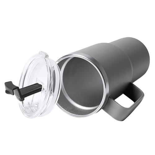 Термокружка Кенчер с двойными стенками из нержавеющей стали 304 и полипропилена; - купить необычные подарки в Воронеже