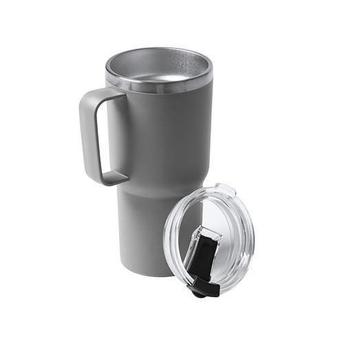 Термокружка Кенчер с двойными стенками из нержавеющей стали 304 и полипропилена; - купить именные сувениры в Воронеже