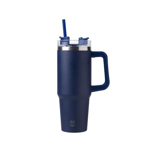 Термокружка Крэнстон с двойными стенками из переработанной нержавеющей стали; - купить необычные сувениры в Воронеже