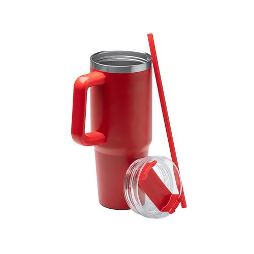 Термокружка Крэнстон с двойными стенками из переработанной нержавеющей стали; - купить необычные подарки в Воронеже