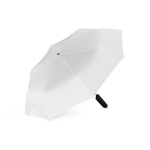 Складной зонт ALCIRA/АЛЬКИРА с системой защиты от снежной бури и ручкой-карабином, белый