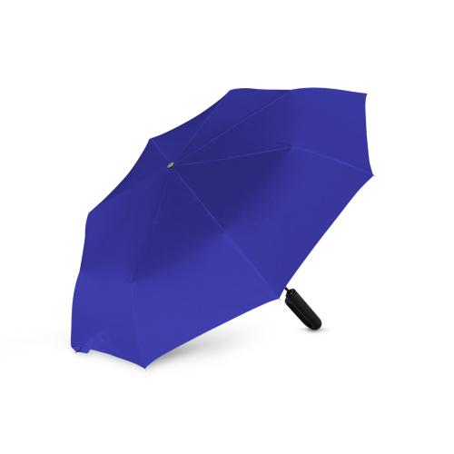 Складной зонт ALCIRA/АЛЬКИРА с системой защиты от снежной бури и ручкой-карабином, королевский синий