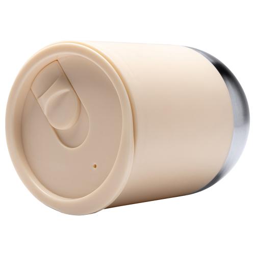 Термокружка LINDE с двойными стенками из переработанного полипропилена; - купить подарки с логотипом в Воронеже