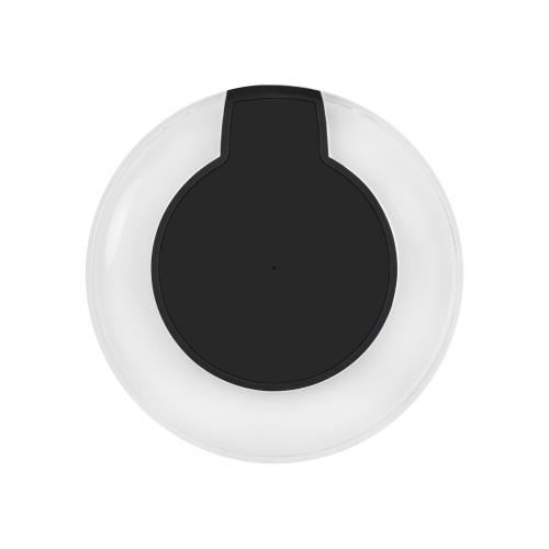 Беспроводная зарядка Pod со светодиодной подсветкой; - купить подарки с логотипом в Воронеже