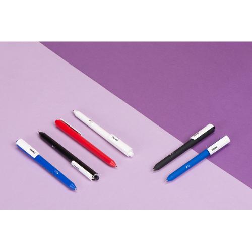 Ручка шариковая Pigra модель P03 PRM софт-тач; - купить именные сувениры в Воронеже