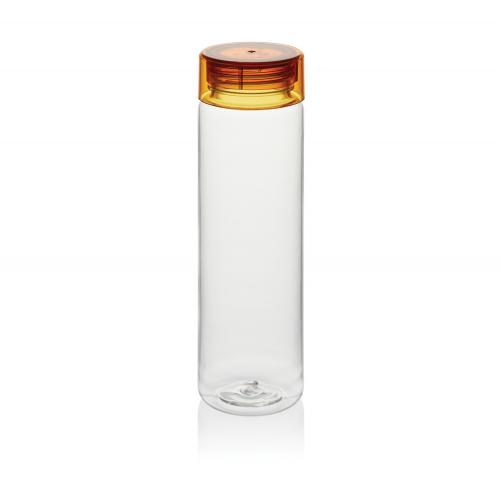 Бутылка для воды VINGA Cott из rPET, 600 мл - оранжевый;