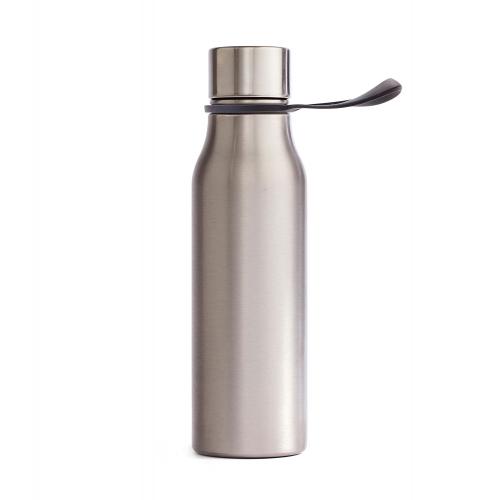 Бутылка для воды VINGA Lean из нержавеющей стали, 550 мл - черный;