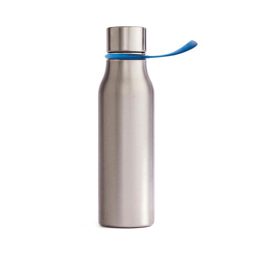 Бутылка для воды VINGA Lean из нержавеющей стали, 550 мл - темно-синий;