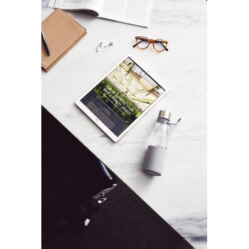 Бутылка для воды VINGA Lean из боросиликатного стекла; - купить именные сувениры в Воронеже