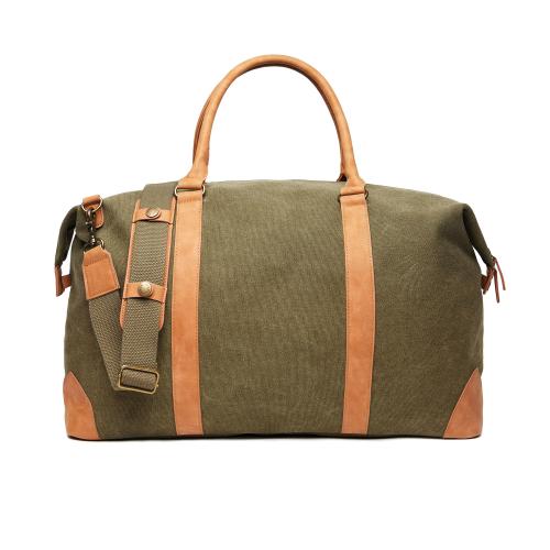 Дорожная сумка VINGA Bosler из канваса - зеленый;