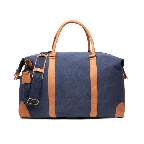 Дорожная сумка VINGA Bosler из канваса - темно-синий;