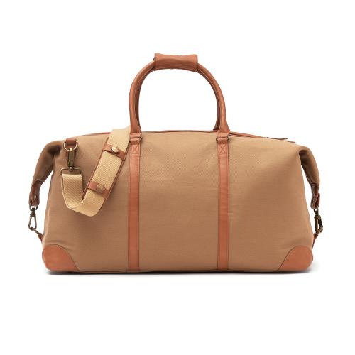 Дорожная сумка VINGA Sloane из rPET - коричневый;