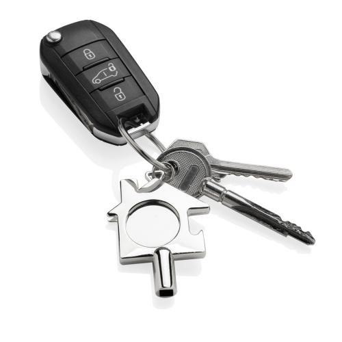 Брелок 3 в 1 из переработанного цинка RCS; - купить именные сувениры в Воронеже