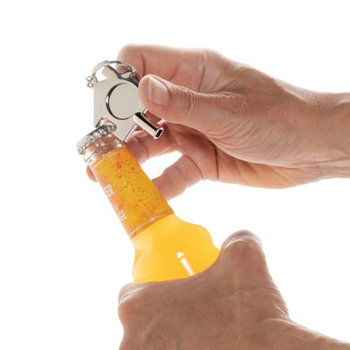 Брелок 3 в 1 из переработанного цинка RCS; - купить подарки с логотипом в Воронеже