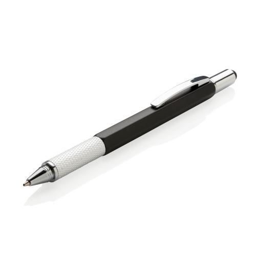 Многофункциональная ручка 5 в 1 из пластика ABS; - купить подарки с логотипом в Воронеже