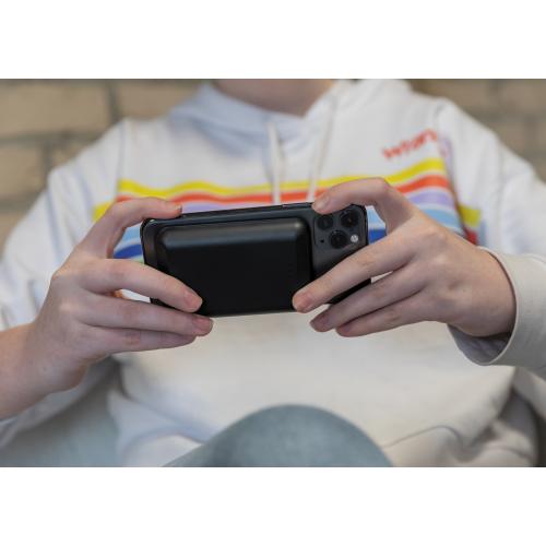 Магнитный внешний аккумулятор для беспроводной зарядки, 5000 мАч; - купить именные сувениры в Воронеже