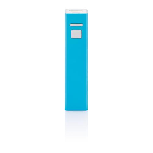 Универсальное зарядное устройство 2200 mAh, синий - синий