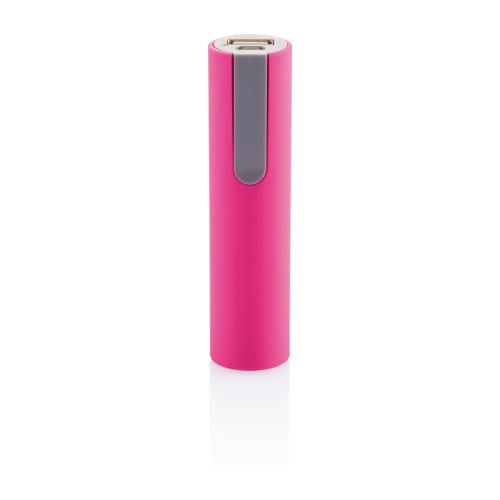 Зарядное устройство 2200 mAh, розовый - розовый; серый