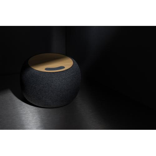 Беспроводная колонка из бамбука FSC® и переработанного пластика; - купить подарки с логотипом в Воронеже