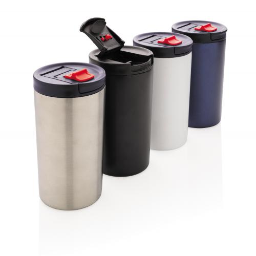 Герметичная вакуумная термокружка с двойными стенками и замком; - купить именные сувениры в Воронеже